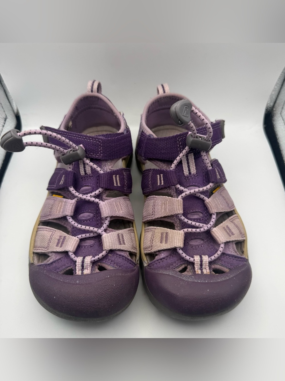 KEEN Newport H2 Waterproof Sandal Water Shoes Two Tone Purple Girls Size 1